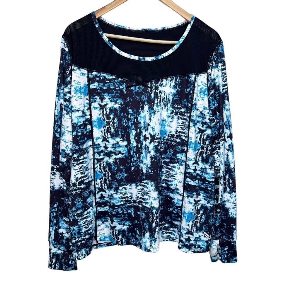 Pennington's Nola Activewear Long Sleeve Shirt Size 2X